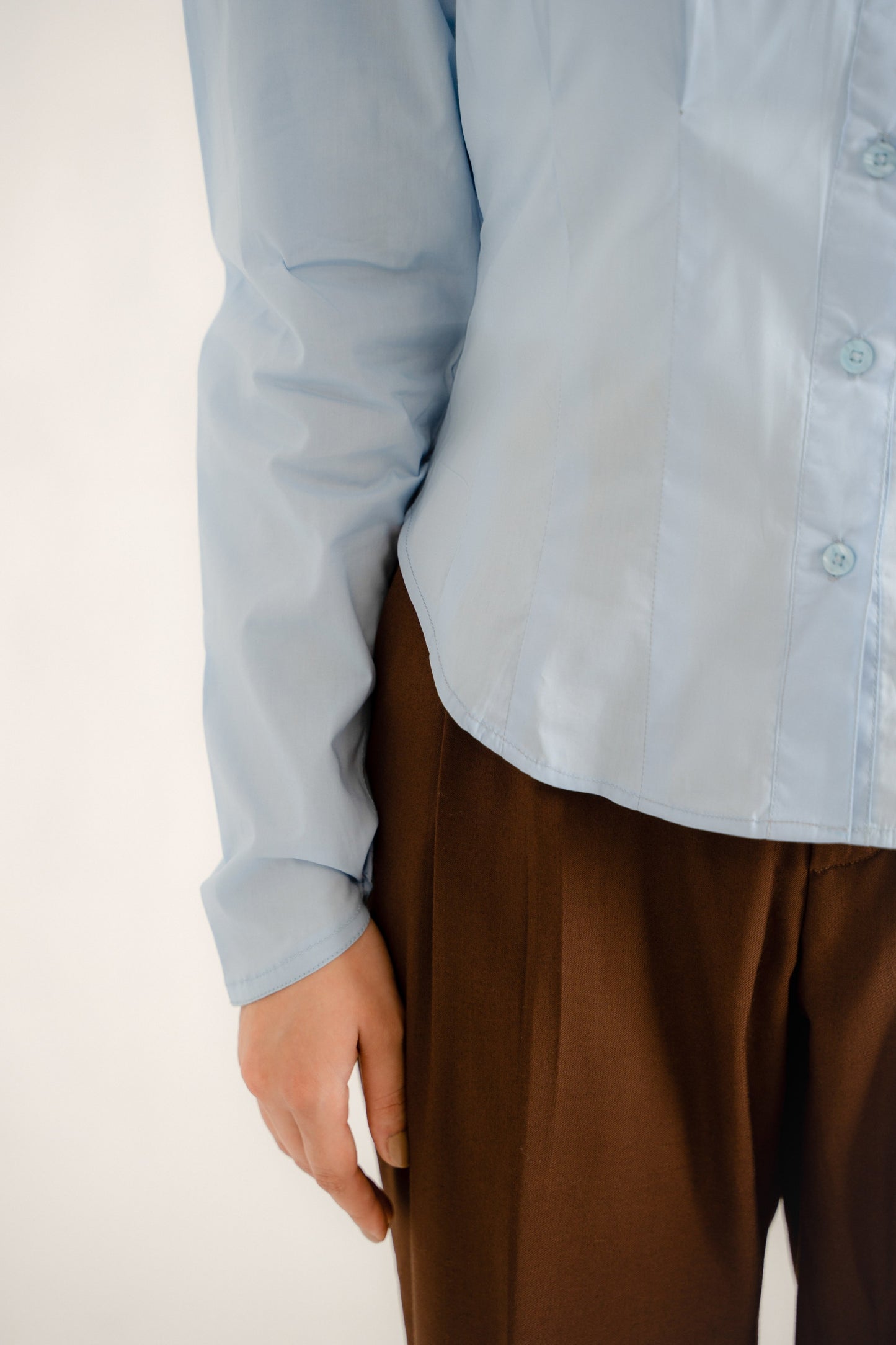 Reserved – Panel shirt top