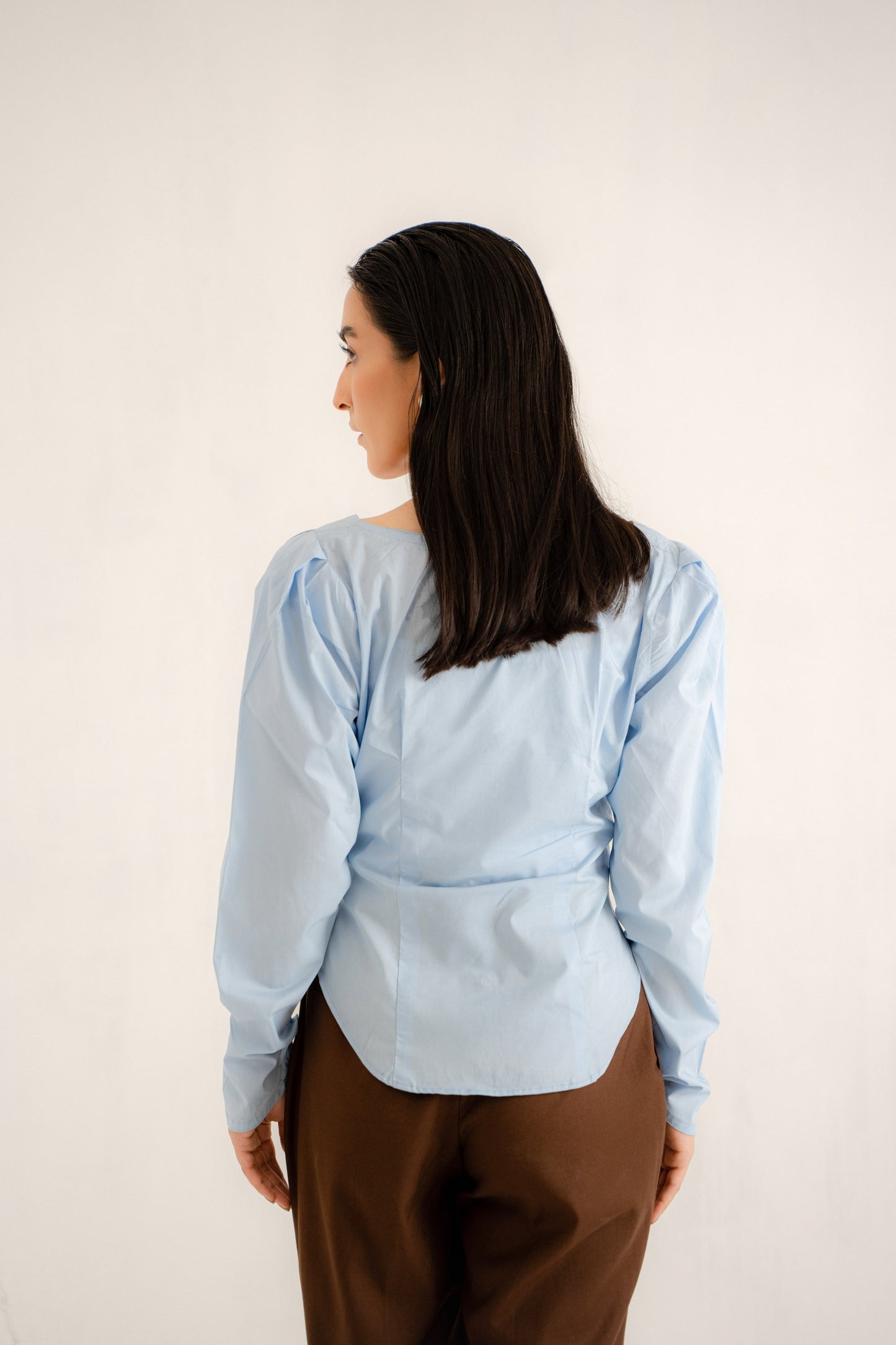 Reserved – Panel shirt top