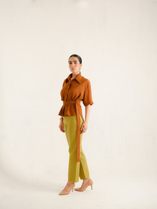 Reserved - Top with asymmetrical Hem