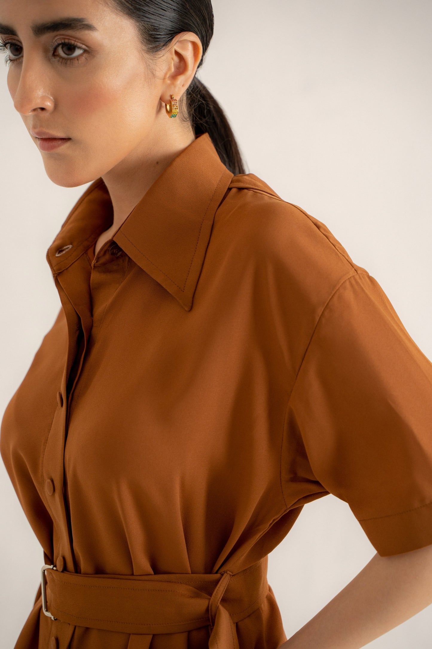 Reserved - Top with asymmetrical Hem